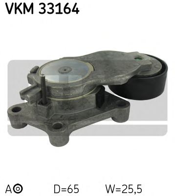 VKM 33164 SKF Натяжний ролик1
